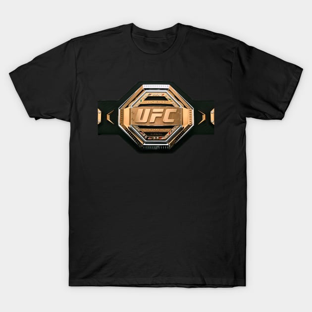 UFC Belt New Era T-Shirt by FightIsRight